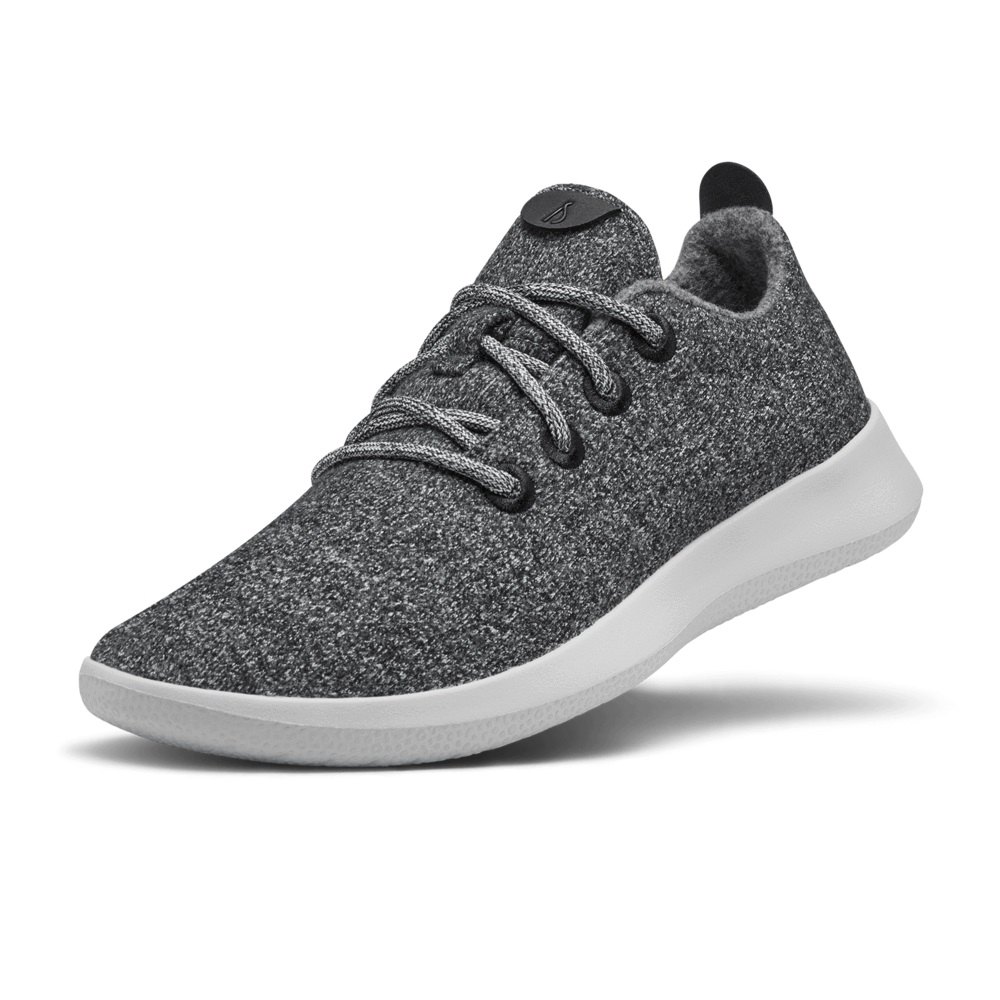 Allbirds Men's Wool Runners - Sneakers Dark Grey - VHA936128